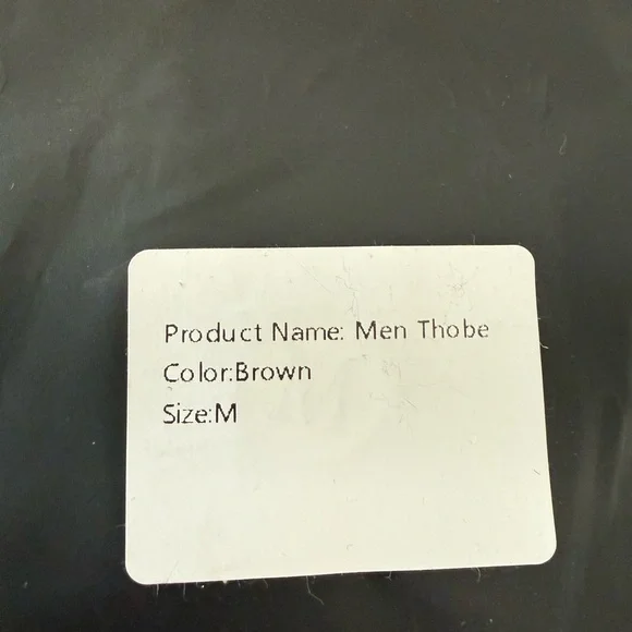 Influence Athleisure Men's Bilal Hoodie Thobe Brown NWT Size M - Picture 4 of 4